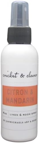Citron Mandarin Room Spray 4 Ounce Bottle