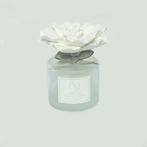 Ceramic Diffuser Flower 120ml Gift Box with Marine Scent