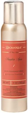 Aromatique Pumpkin Spice Room Spray in 5 Oz Gold Bottle