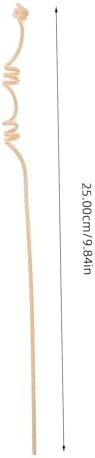 ABOOFAN 20pcs Multi-Spiral Rattan Diffuser Sticks for Essential Oils