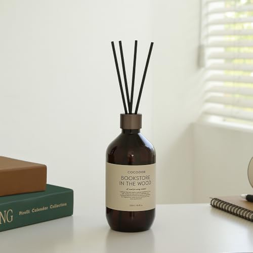 Cocodor Premium Cedar Wood Reed Diffuser Set