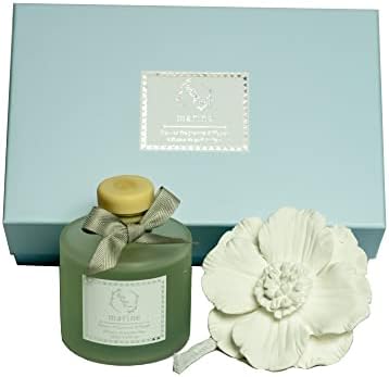 Ceramic Diffuser Flower 120ml Gift Box with Marine Scent