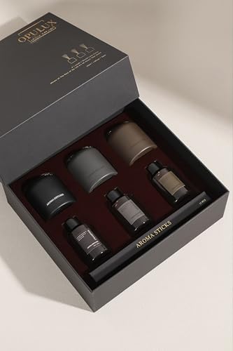 OPULUX Reed Diffuser Set 3 Pack 5oz Luxury Home Fragrance