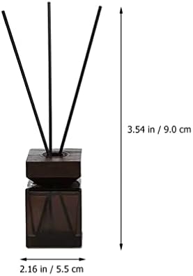 Lurrose Rattan Aromatherapy Diffuser Set with Wooden Lid