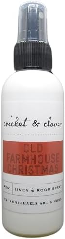 Old Farmhouse Christmas Room Spray 4 Ounce Bottle