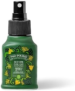 Poo-Pourri Deck the Stalls Gift Set Holiday Spice and Mistletoe Spritzes 14 Fl Oz