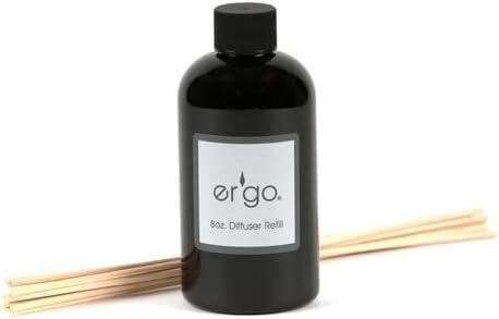Luxury Natural Premium Reed Diffuser Set 8oz Sage Pine Refill