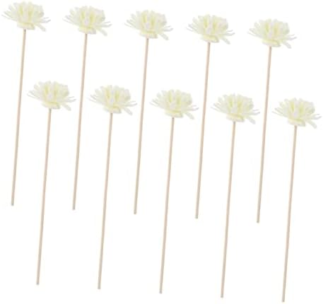10 Pcs Diffuser Sticks Natural Rattan Set with Accessories