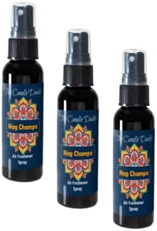 3 Pack Nag Champa Spray Room Car Air Freshener