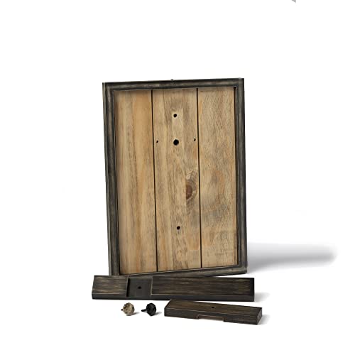 Rustic Knotty Pine Wedding Unity Cross for Your Wall