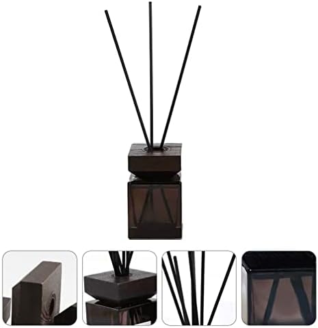 Lurrose Rattan Aromatherapy Diffuser Set with Wooden Lid