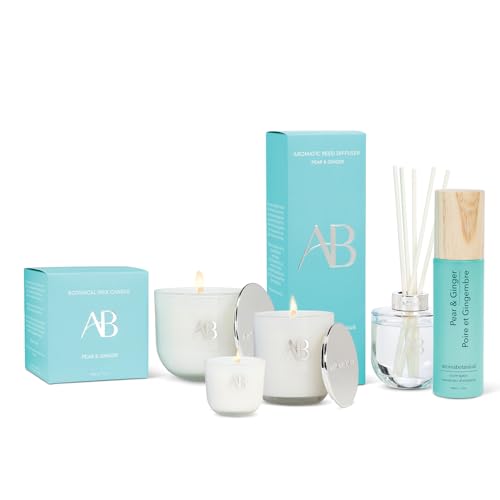 Abbott Collection Pear Ginger Reed Diffuser Set