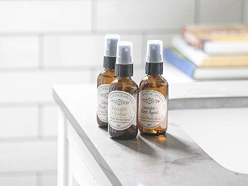 Fragrant Room Spray - Green Clover Aloe Amber Glass Bottle