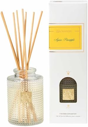 Aromatique Agave Pineapple Reed Diffuser Set 4 Oz