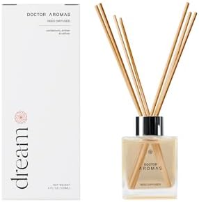 Doctor Aromas Natural Reed Diffuser Set Dream Scent