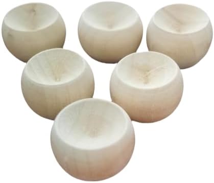 6 Pack Small Wooden Essential Oil Diffuser for Home and Office