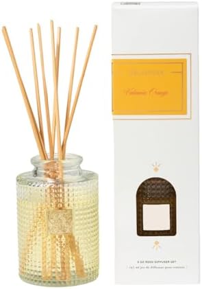 Aromatique Valencia Orange Reed Diffuser Gift Set