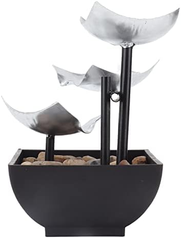 Walfront Indoor 3-Tier Water Fountain Ornament 1