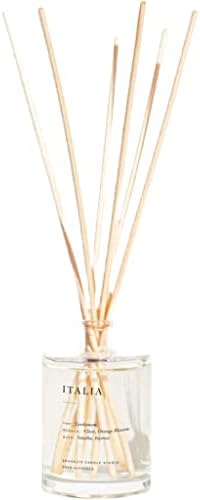 Brooklyn Candle Studio Reed Diffuser - Italia Relaxing Fragrance Set