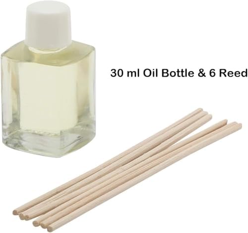 Lemongrass Reed Diffuser Set with Refill Pack