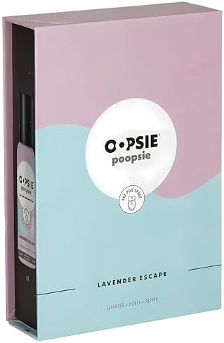Oopsie Poopsie Pre-Poop Toilet Spray 2oz Travel Size 7ml Pocket Set