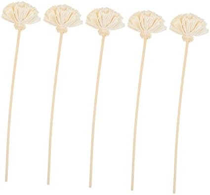 Hemoton Carnation Aroma Diffuser Sticks Set