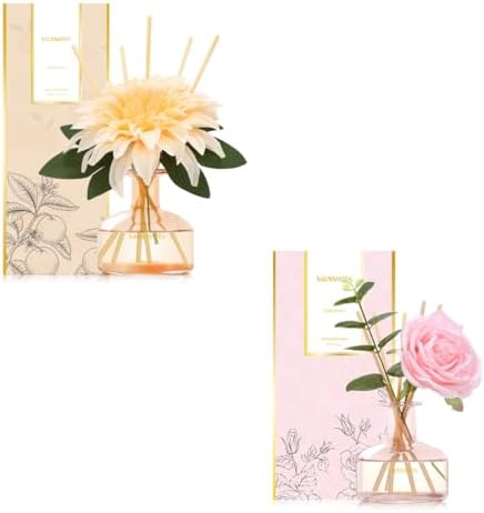Saussavita Reed Diffusers Set Tangerine Pink Rose