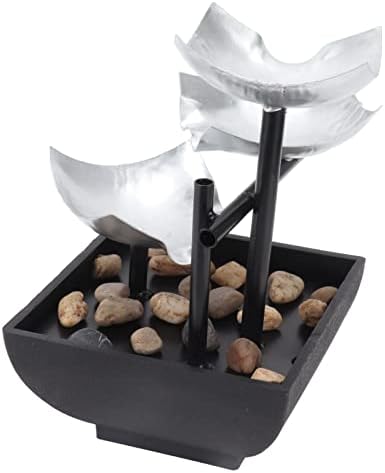 Walfront Indoor 3-Tier Water Fountain Ornament 1
