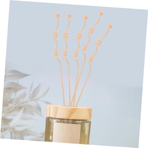 ABOOFAN 20pcs Multi-Spiral Rattan Diffuser Sticks for Essential Oils