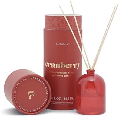 Paddywax Petite Diffuser 15oz Brick Red Glass