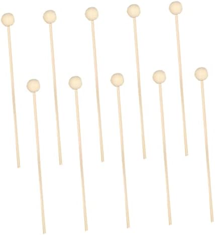 GLEAVI 10Pcs Natural Rattan Scent Sticks with Wooden Beads for Diffusers