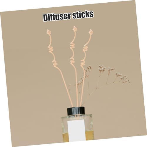 ABOOFAN 20pcs Multi-Spiral Rattan Diffuser Sticks for Essential Oils