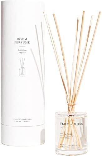 Brooklyn Candle Studio Fern Moss Reed Diffuser Set