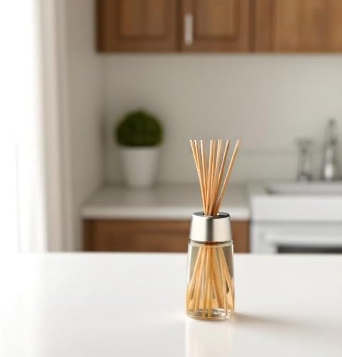 Hosley Reed Diffuser Set Honey Vanilla Scent