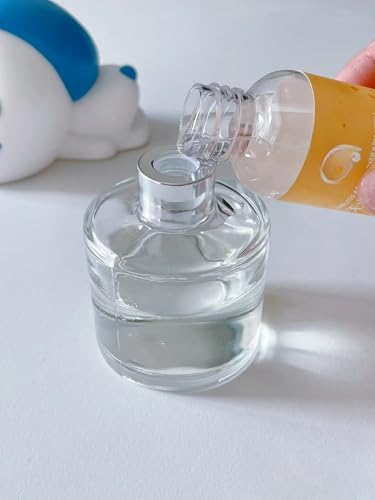 2 Reed Diffuser Bottles Empty 50ml for Home Fragrance