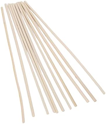 Asodomo 100pcs Reed Diffuser Sticks for Home Office Bathroom