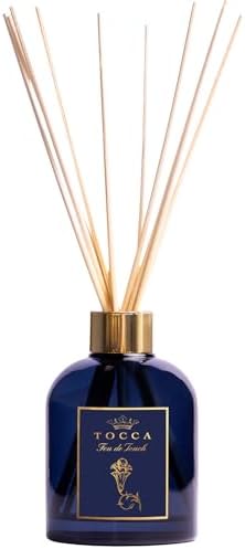 TOCCA Feu de Touch Reed Diffuser 6oz Gardenia Pomegranate