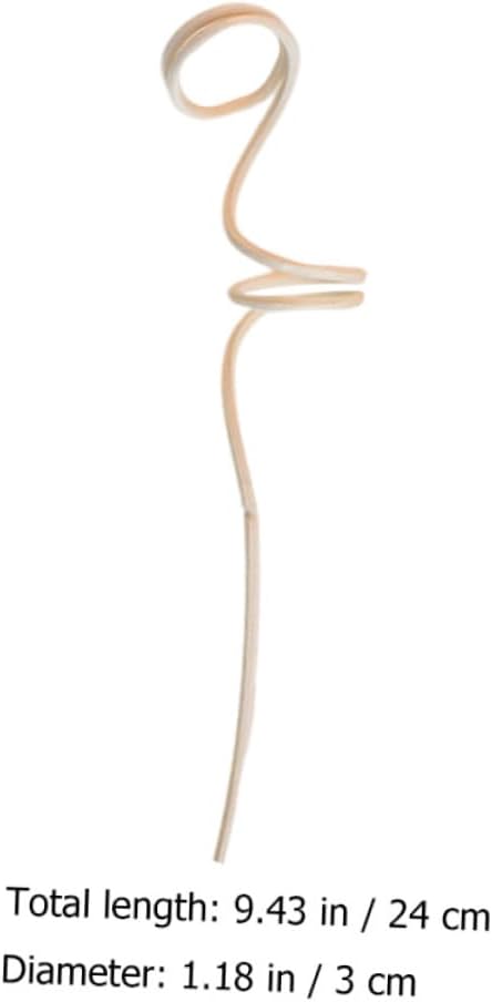 Wakauto 12-Piece Natural Aroma Diffuser Sticks Set for Home Fragrance and Bedroom Decoration