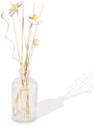 English Pear Freesia Reed Diffuser Set with 4 Rattan Sticks