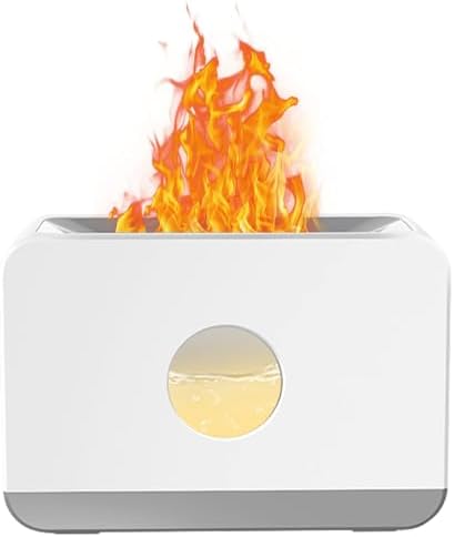 OLV Flame Diffuser with LED Light and Mist