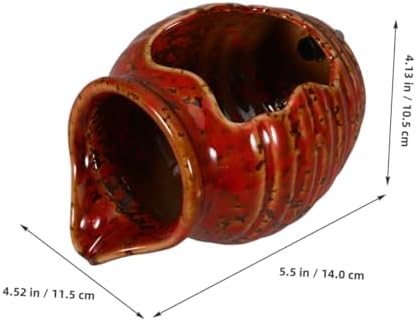 Ceramic Jar Water Fountain Rustic Zen Decor for Indoor and Outdoor Use