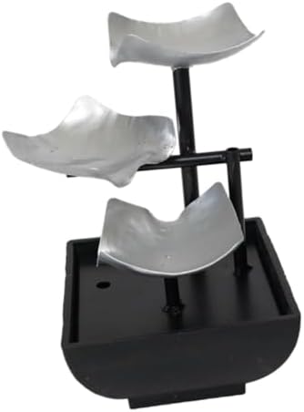 PRETYZOOM Tabletop Water Fountain Desk Decor Office Ornament