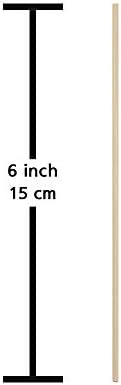Butynara Diffuser Reed Sticks 100 pcs - 6 Inch Natural Rattan