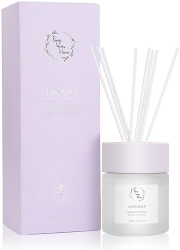 Pretty Valley Home Reed Diffuser Set Lavender 100Ml Gift Box