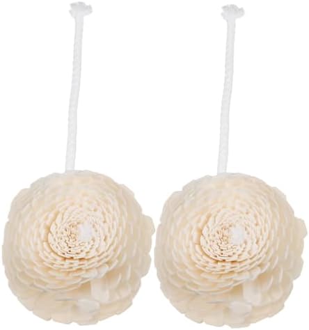 Veemoon 2pcs DIY Aromatherapy Flower Diffusers for Home Decor