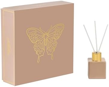 Vintage Square Set of 4 50 ml Reed Diffusers Mauve