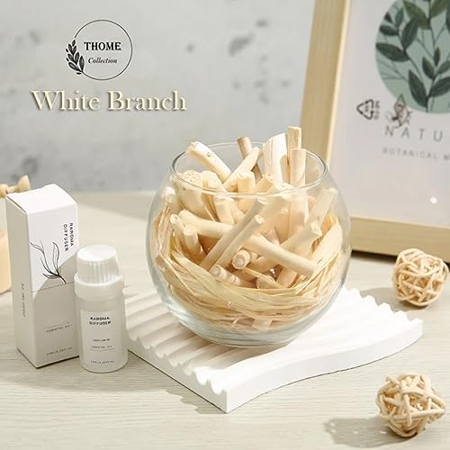 Smart Straw Reed Diffuser Set with LED Light and Essential Oil
