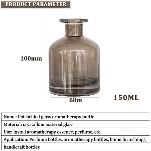 150ml Glass Diffuser Jar for Essential Oils DIY Decor