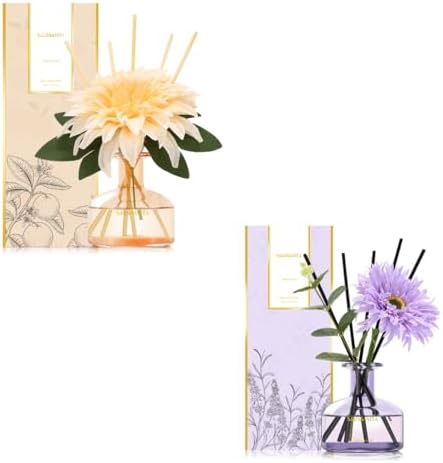 Saussavita Reed Diffusers Set Tangerine Lavender 710 oz