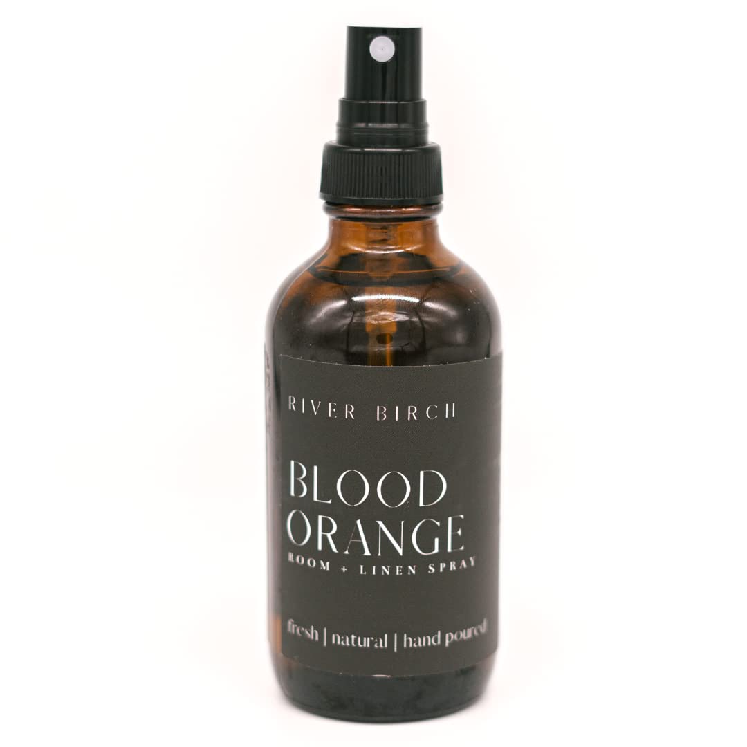 River Birch Blood Orange Room Spray - 4 oz Glass Amber Bottle